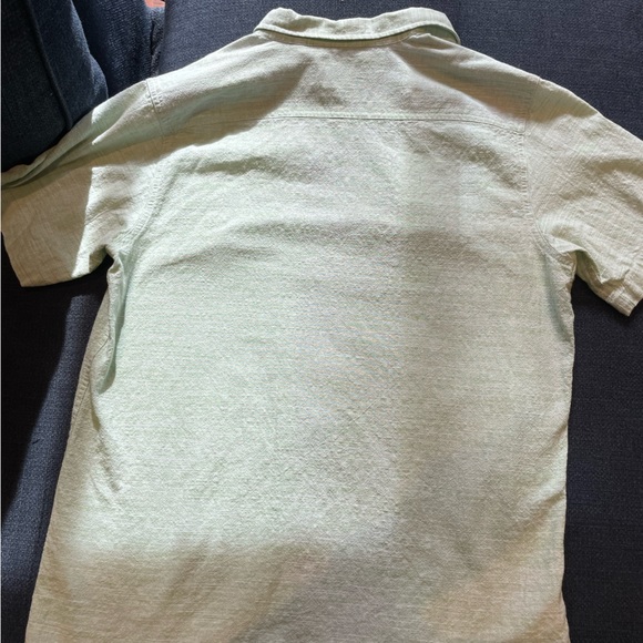 IJeans Men’s Green Cotton Short Sleeve Button Down Shirt Size XL - Picture 4 of 10
